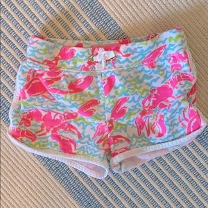 Lilly Pulitzer Lobster Shorts Size XS (2-3T)